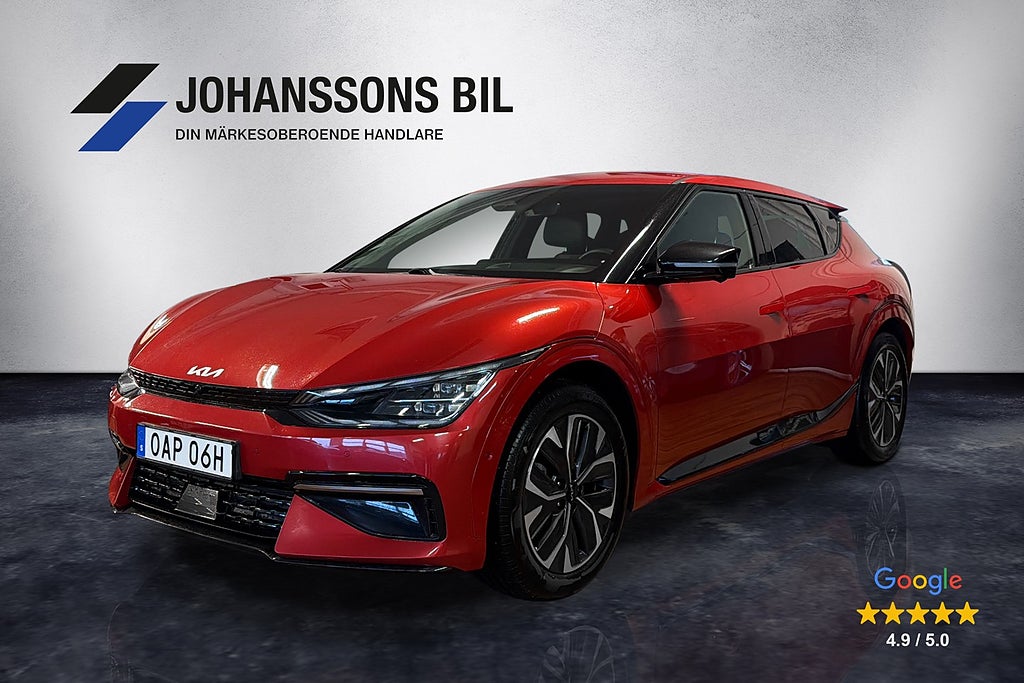 Kia EV6 77.4 kWh AWD GT-Line 360 kamera Meridian ljud Dragkrok