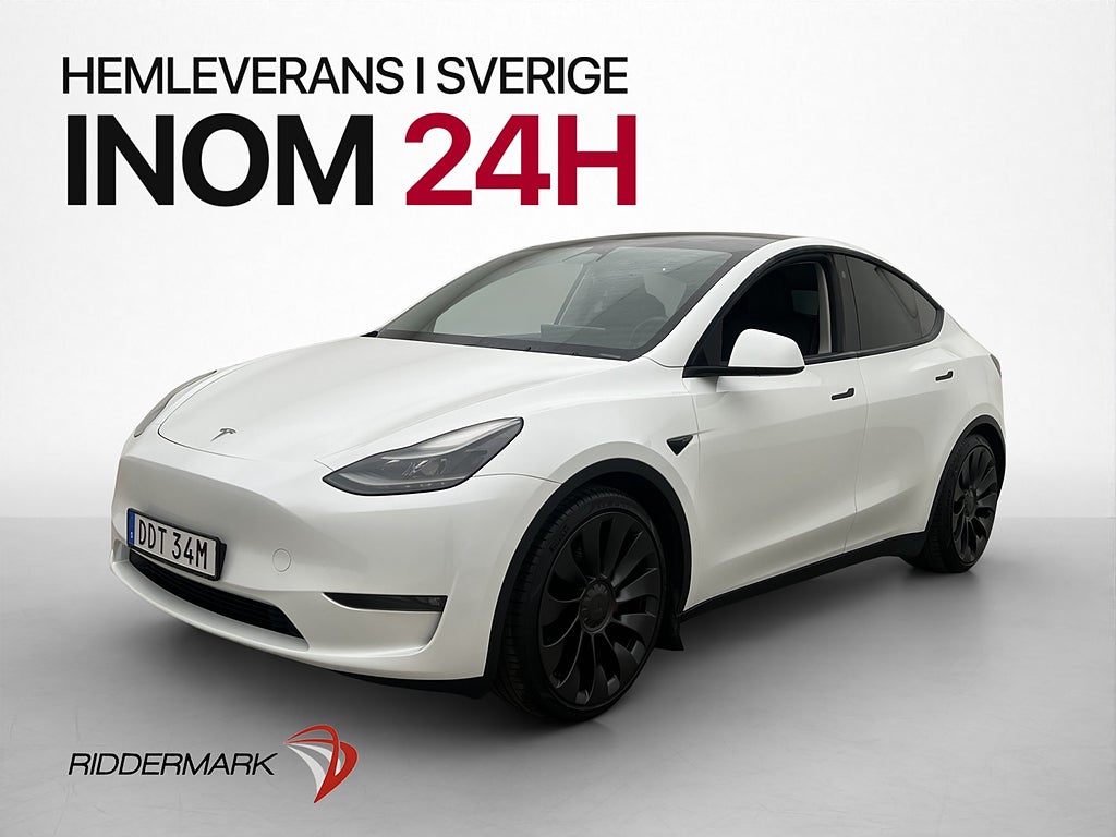 Tesla Model Y Performance Svensksåld Dragkrok MOMS