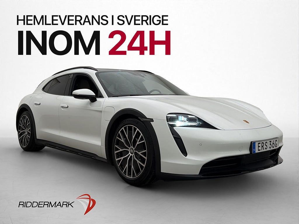 Porsche Taycan 4 Cross Turismo 476hk Pano BOSE Luftfjädring