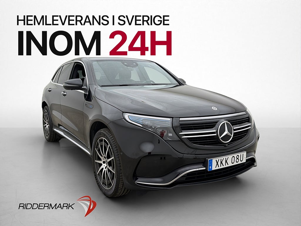 Mercedes-Benz EQC 4M 408hk AMG Taklucka Burmester 360° HUD