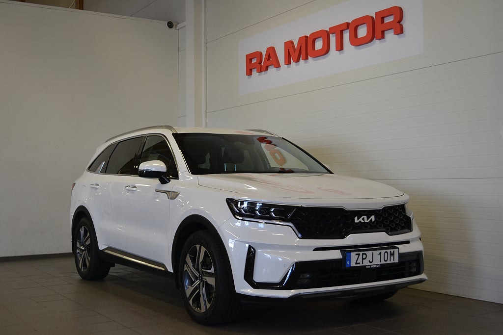 Kia Sorento PHEV 265hk Advance 7-sits Dragkrok Kamera Navi Läder