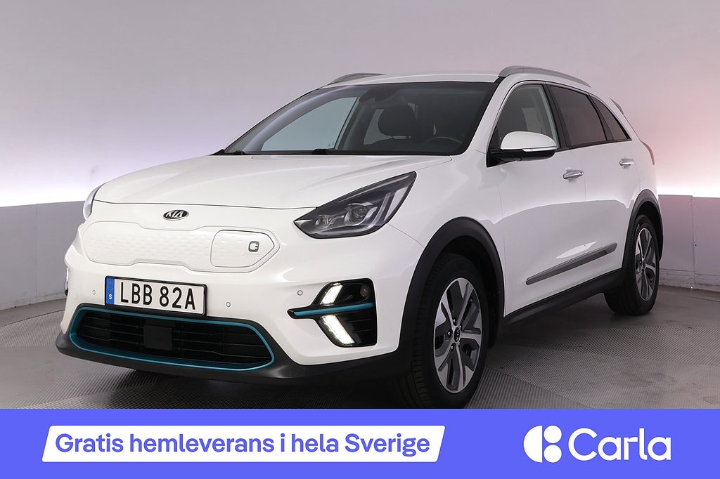 Kia E-Niro 64 kWh Advance Plus Läder BLIS Kamera Elstol Nav