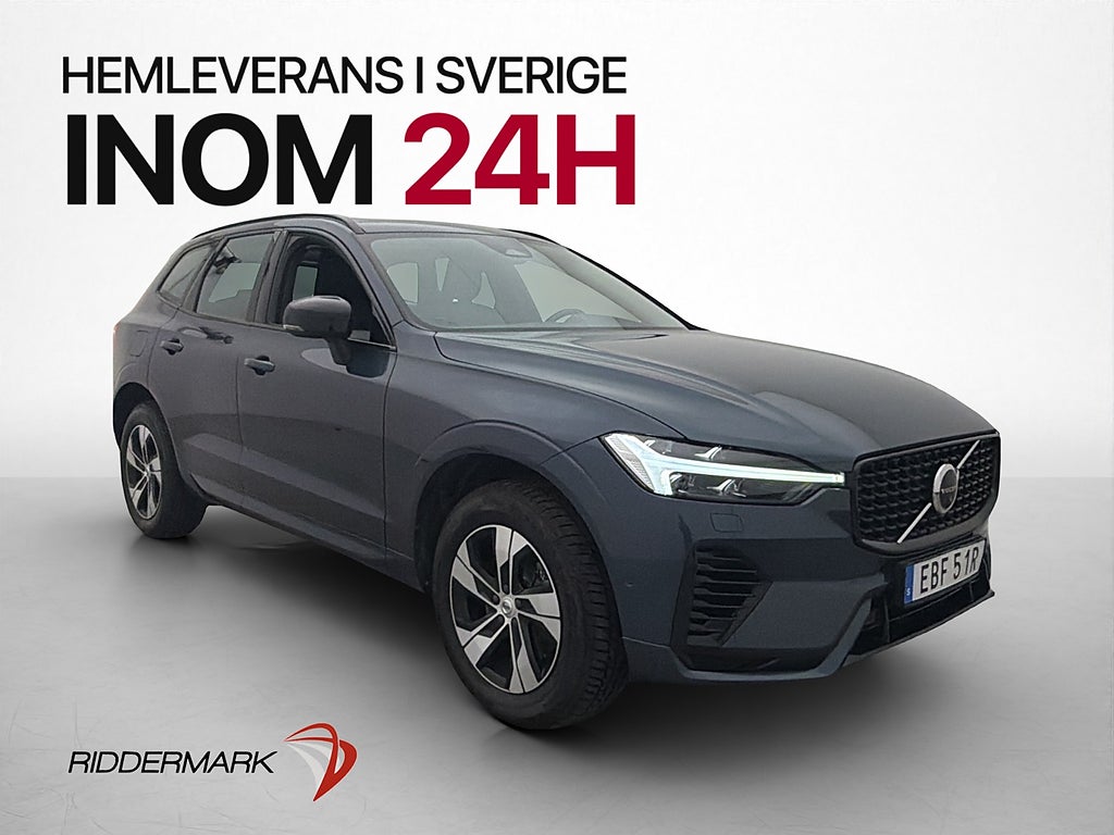 Volvo XC60 Recharge T6 AWD Plus Dark Pano 360° Värmare Drag