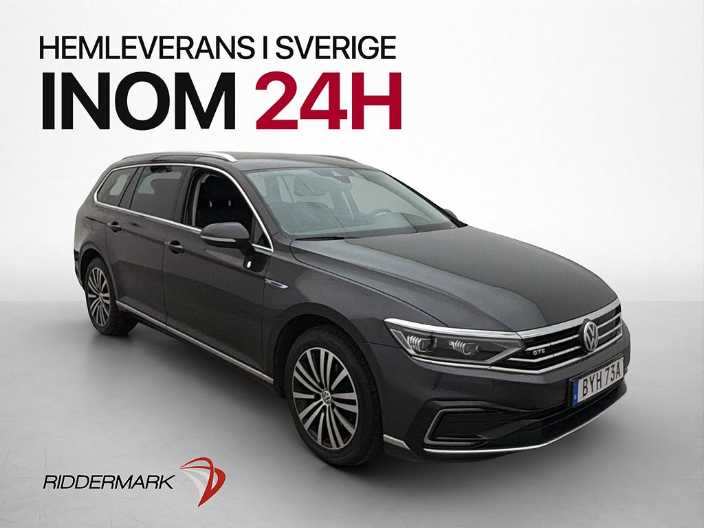 Volkswagen Passat GTE 218hk Värmare Cockpit Dragkrok Kamera