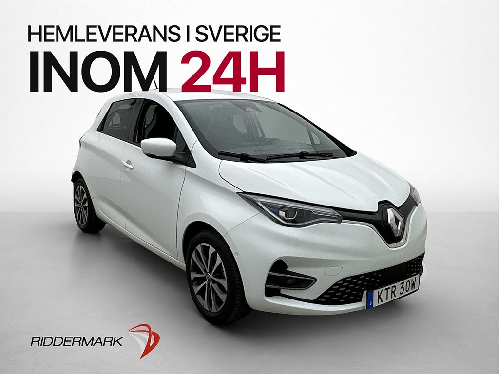 Renault Zoe R135 52 kWh FRIKÖPT BATTERI Intens Kamera