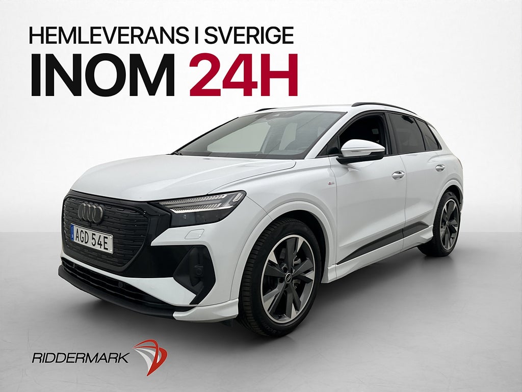 Audi Q4 E-Tron 45 Quattro 265hk S-Line Kamera Dragkrok MOMS
