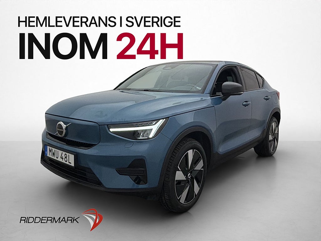 Volvo C40 Recharge Extended Range Pano Värmare Drag Kamera