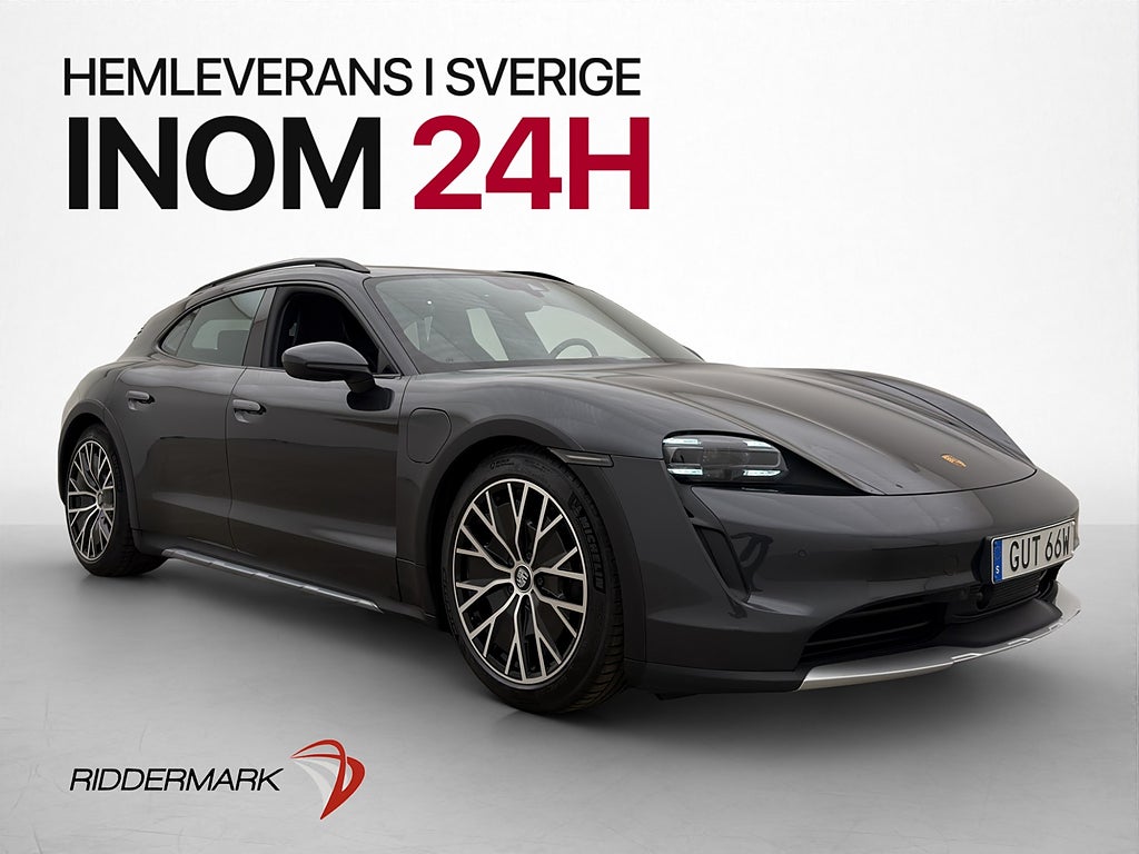 Porsche TAYCAN 4 Cross Turismo 381hk Luftfjäd Pano BOSE MOMS