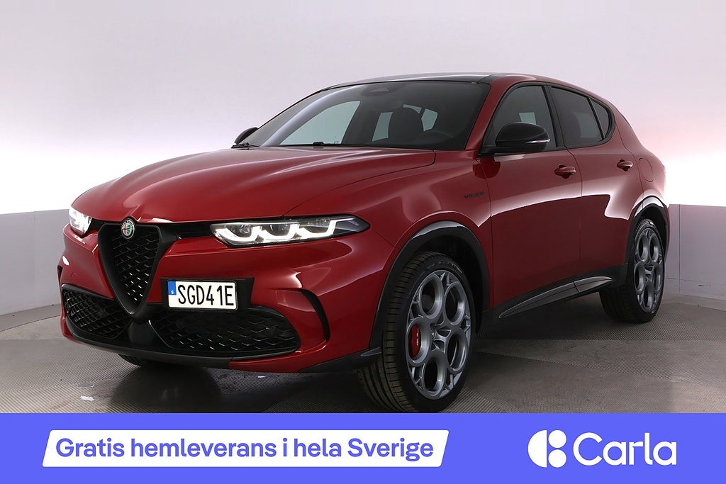 Alfa Romeo Tonale PHEV Veloce Lusso Pano HK Läder Drag