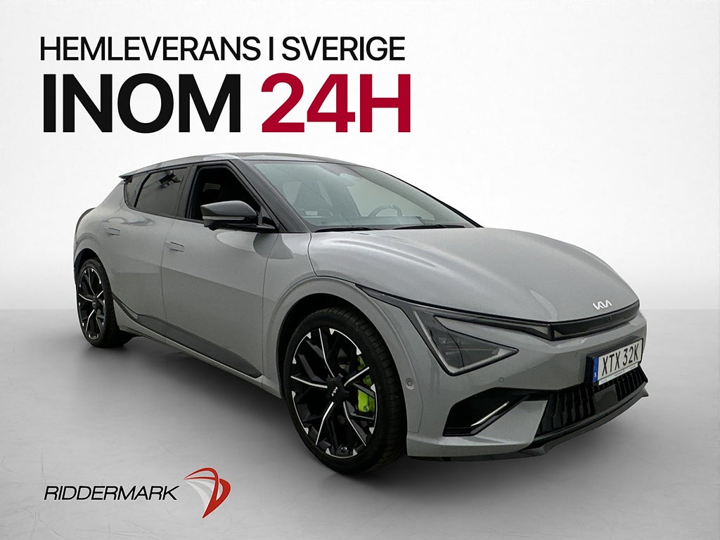 Kia EV6 GT AWD Taklucka Meridian HUD 360° Skalstolar MOMS