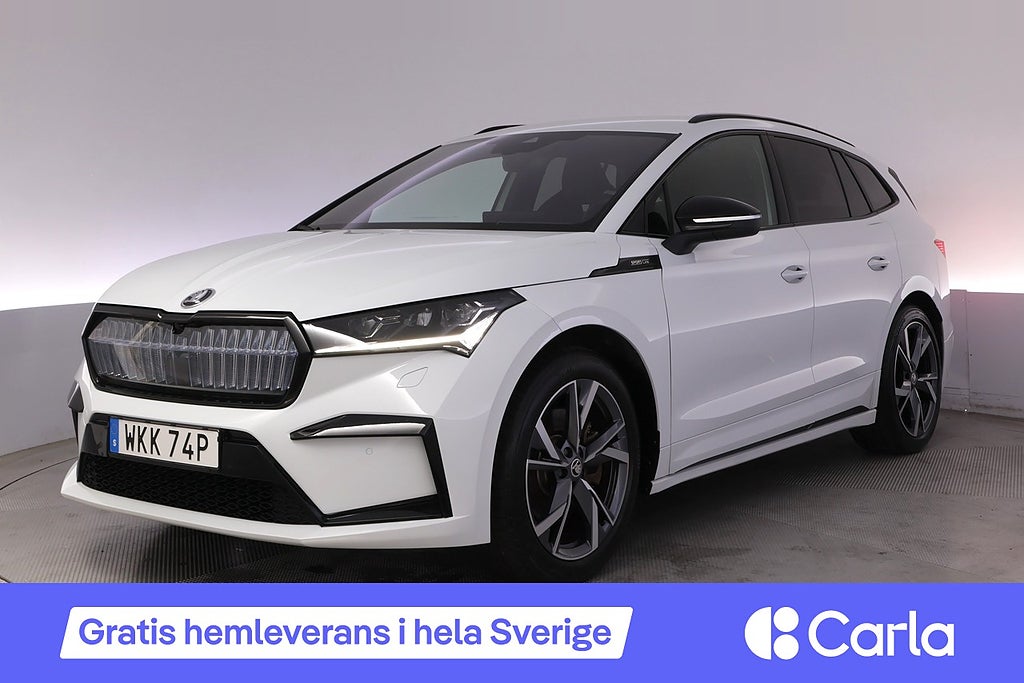 Skoda Enyaq iV 80 Sportline Kamera HUD Elstol BSM Drag