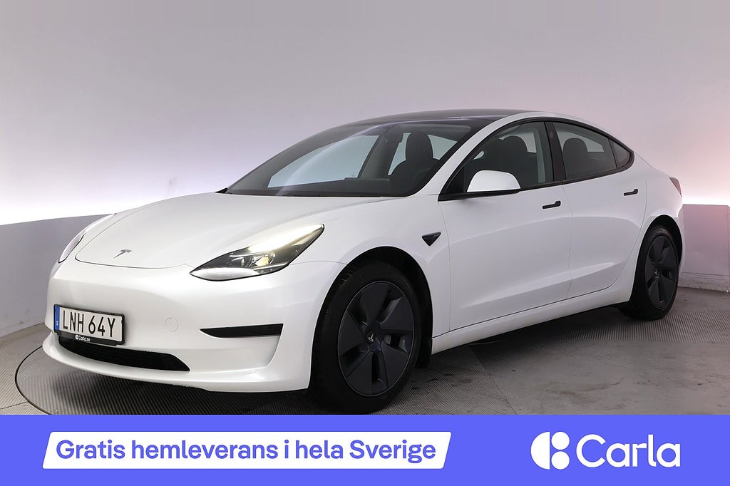 Tesla Model 3 Standard Range Refresh Autopilot Panorama Drag