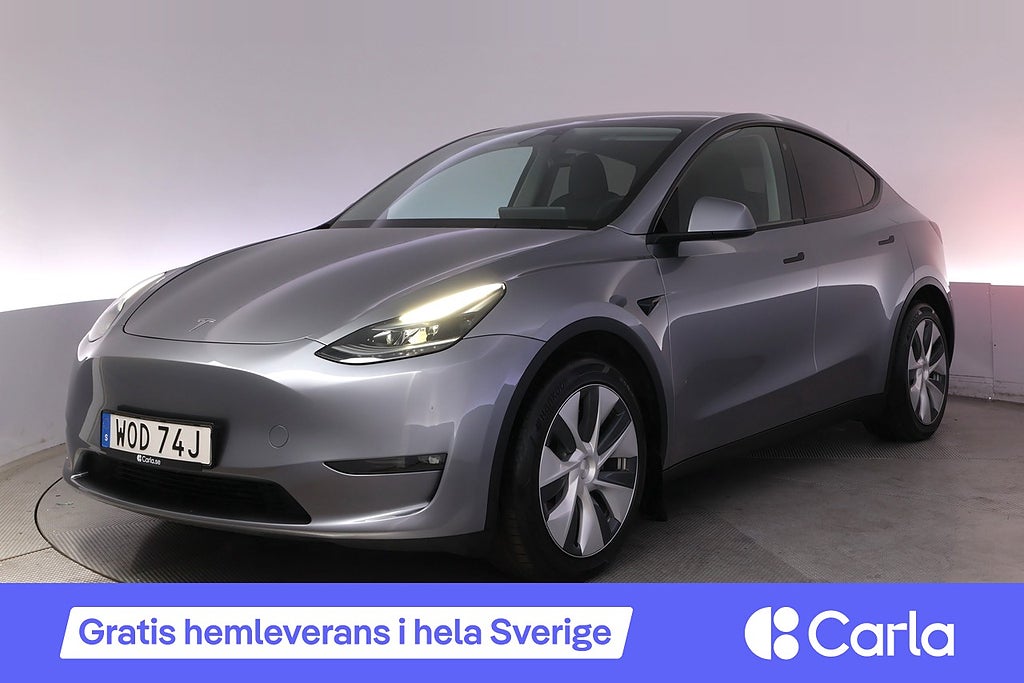 Tesla Model Y Long Range AWD Uppgraderad Autopilot Pano Drag