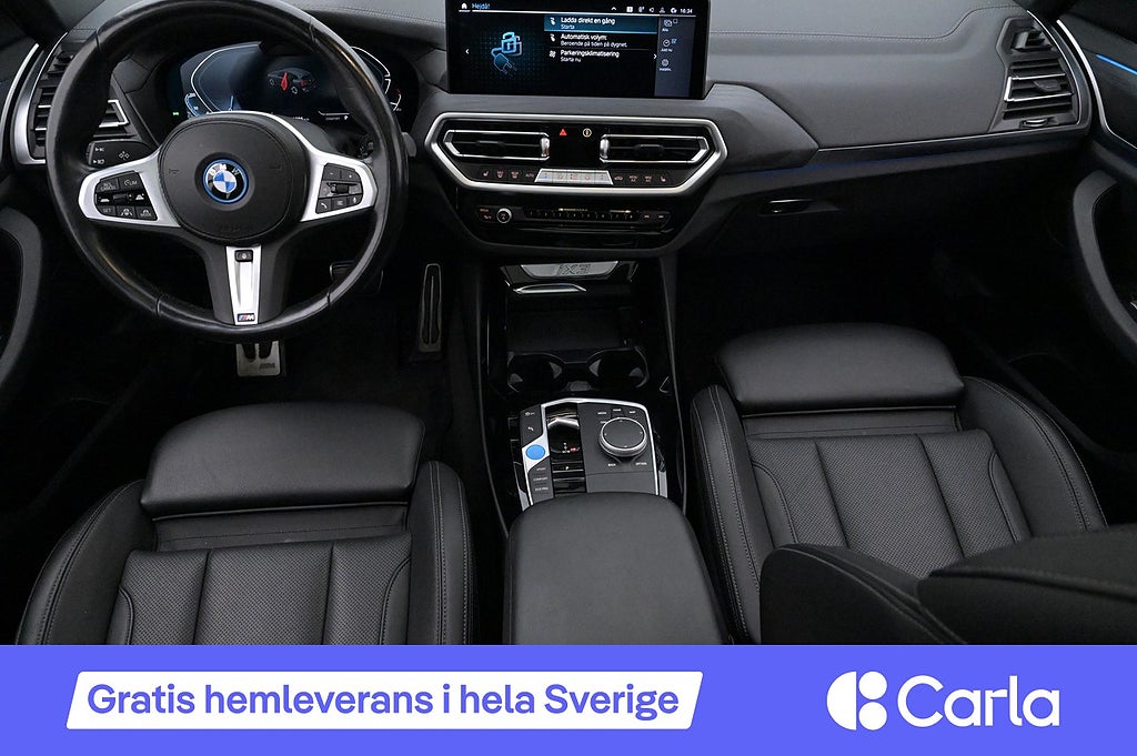 BMW iX3 M Sport Charged Pano Kamera Elstol BSM Navi Drag