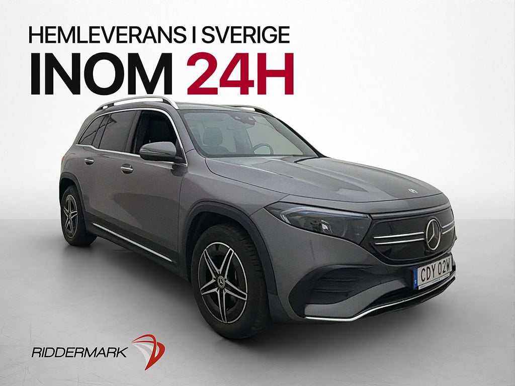 Mercedes-Benz EQB 300 4MATIC AMG Pano 360° Navi Halvskinn