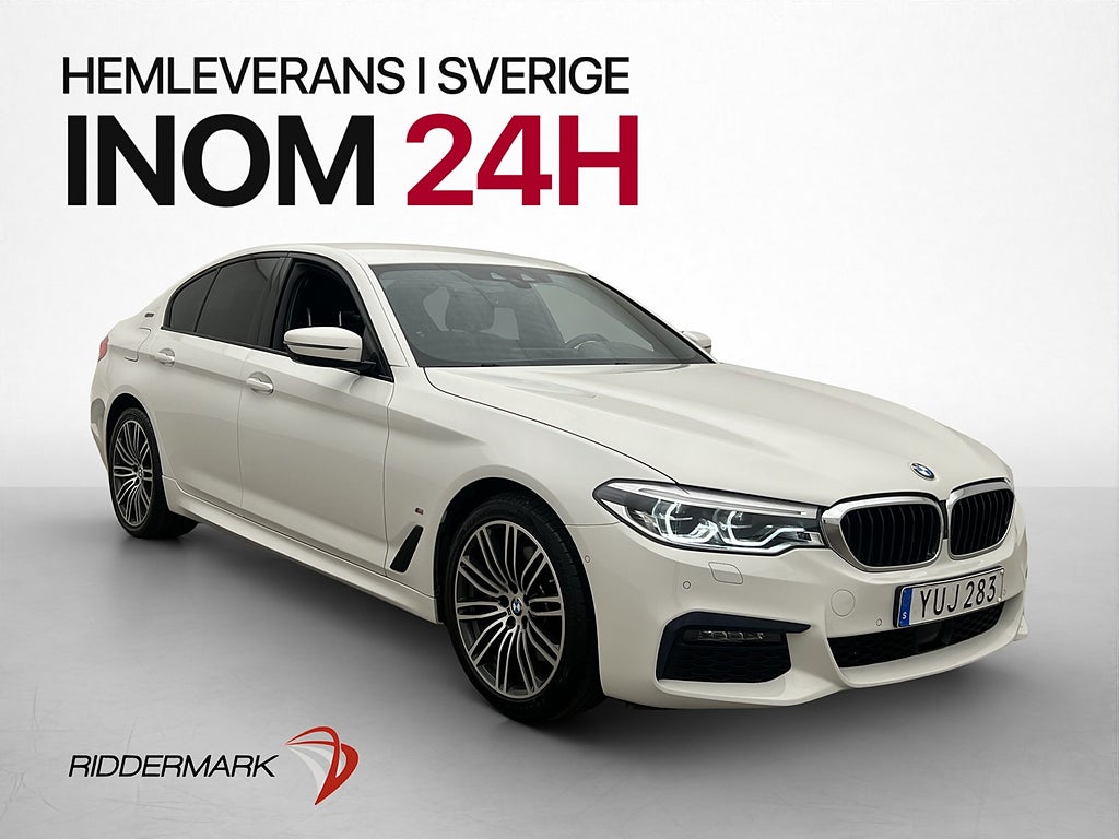 BMW 530e M Sport HiFi Head-Up Display-Key 360° Rattvärme