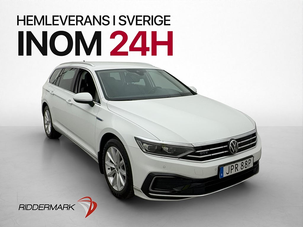 Volkswagen Passat GTE 1.4 TSI Värmare Kamera Drag P-Sensorer