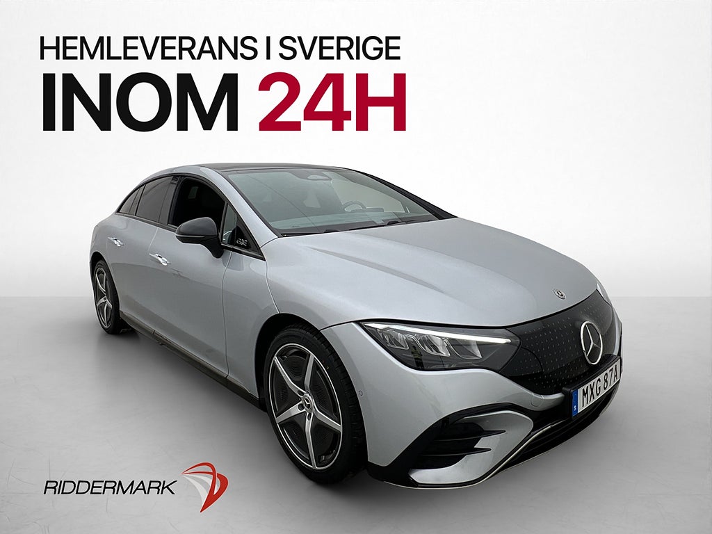 Mercedes-Benz EQE 350 4M 292hk AMG Panorama Burmetser Drag