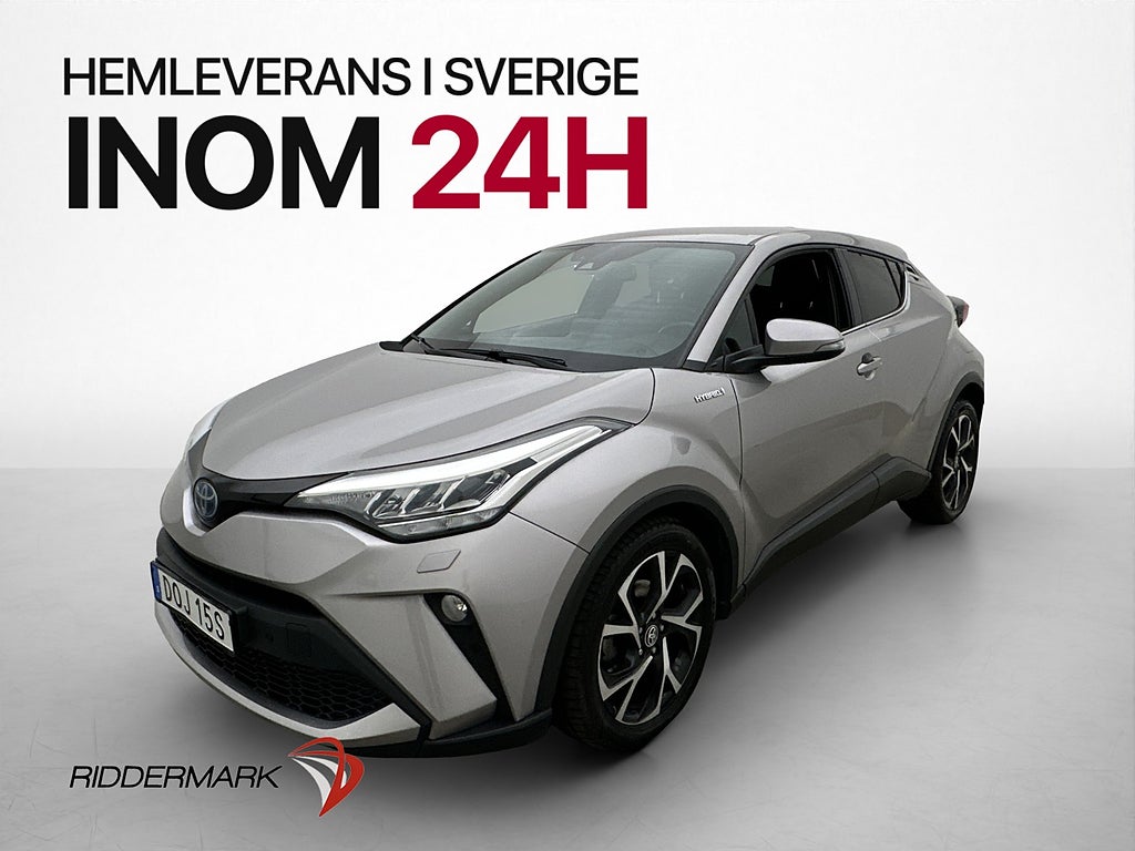 Toyota C-HR Hybrid 122hk X-Edition Dragkrok Kamera Rattvärme