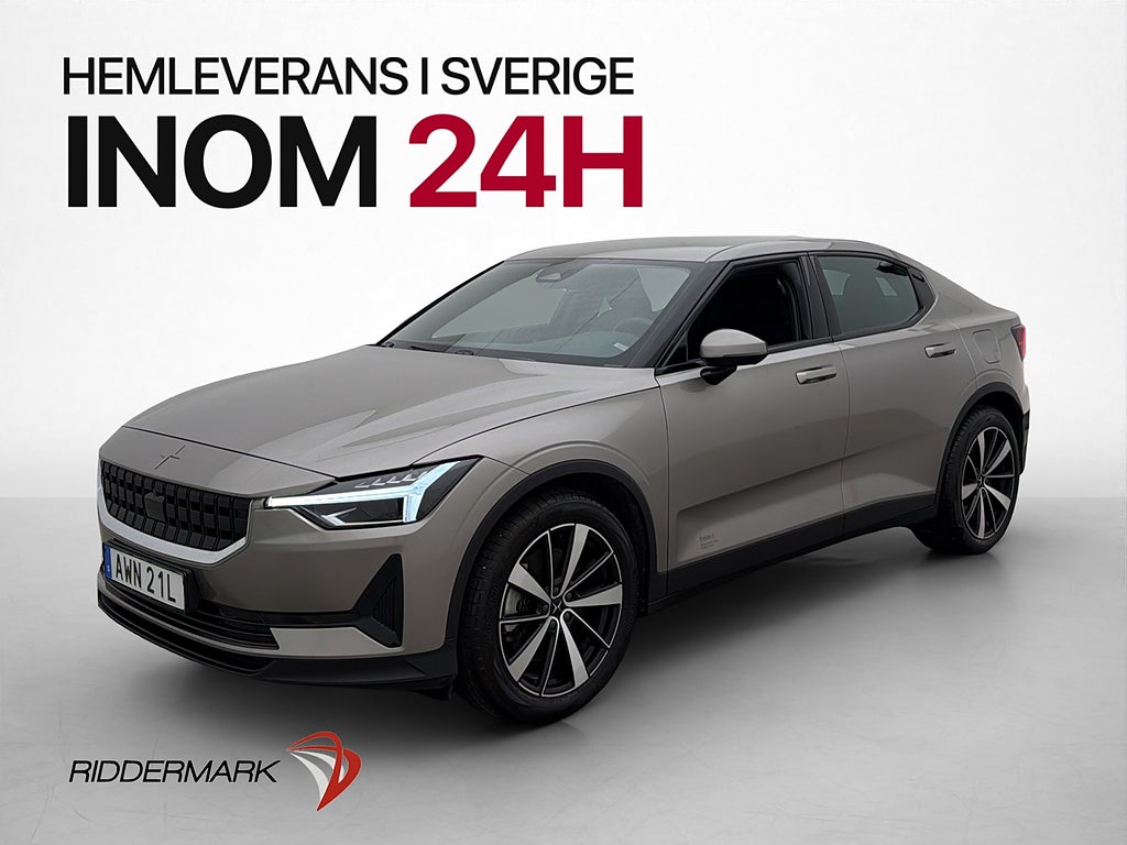 Polestar 2 Standard Range Single Motor Kamera Carplay Moms