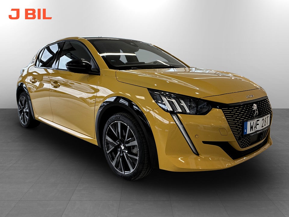 Peugeot e-208 GT 50kWh 136hk Aut B-KAMERA NAVI