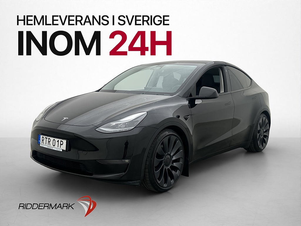 Tesla Model Y Performance Värmepump Dragkrok Moms