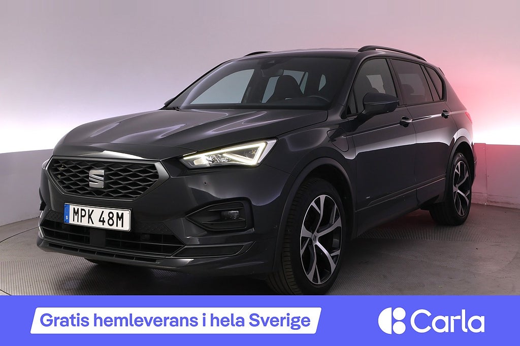 Seat Tarraco PHEV FR Kamera Elstol Navi BLIS Drag