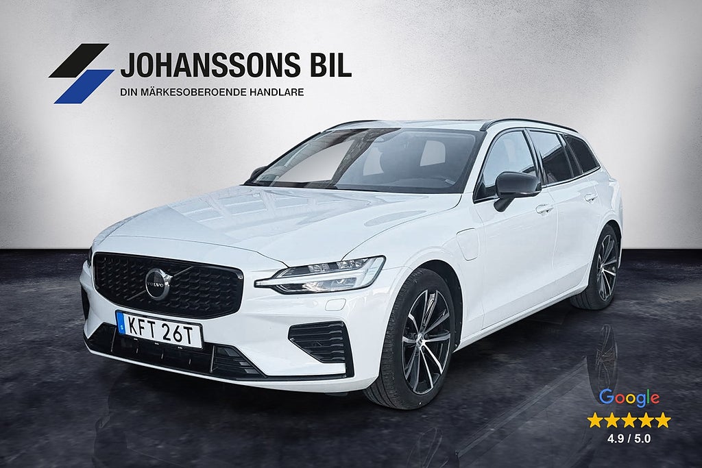 Volvo V60 Recharge T6 AWD Plus Dark Kamera Harman/K Skinn Drag