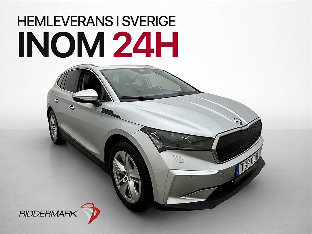 Skoda Enyaq iV 80x Halvskinn Kamera Adapt-fart Drag MOMS