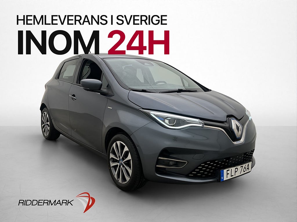 Renault Zoe R135 52 kWh Friköp Edition One BOSE Kamera Skinn