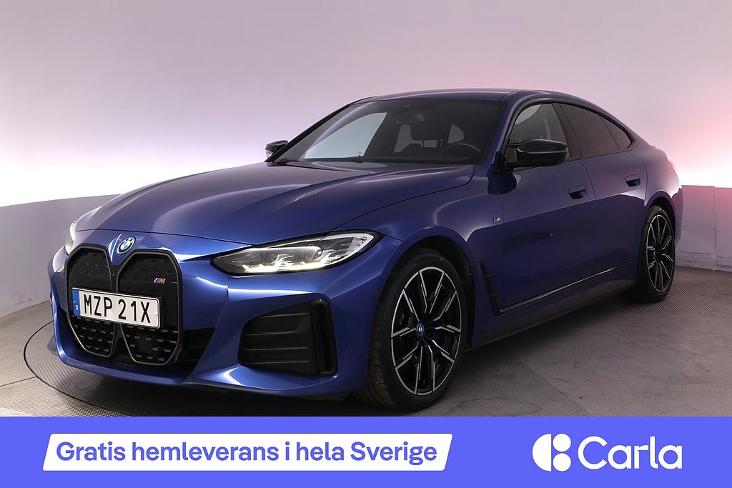 BMW i4 M50 xDrive Gran Coupé M-sport Drag 360 HiFi Navi