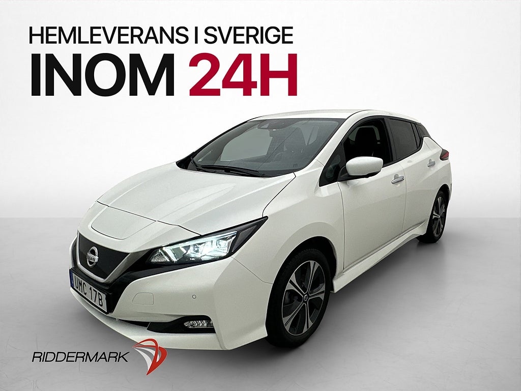 Nissan Leaf e+ 217hk 62 kWh Tekna BOSE 360° Rattvärme MOMS