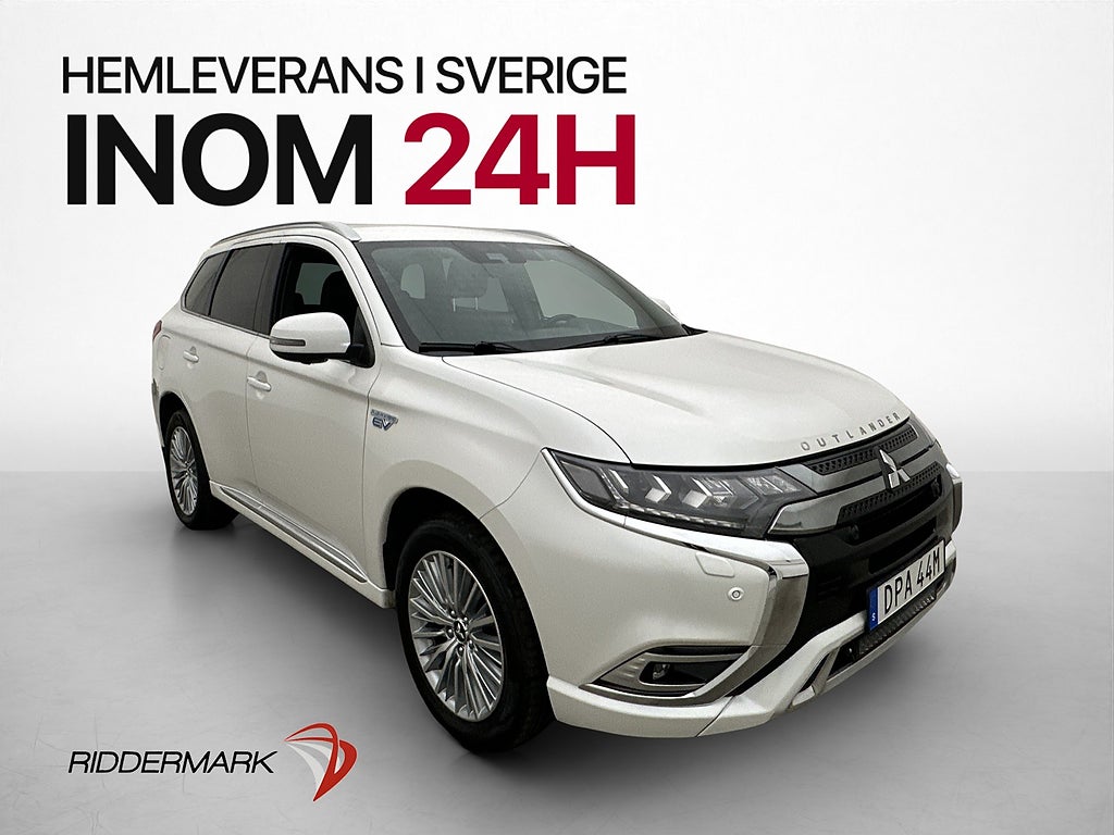 Mitsubishi Outlander PHEV AWD 224hk Business 360° Skinn Drag