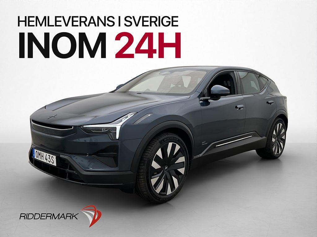 Polestar 3 Long Range Plus Pilot B&W Pano Värmepump Moms