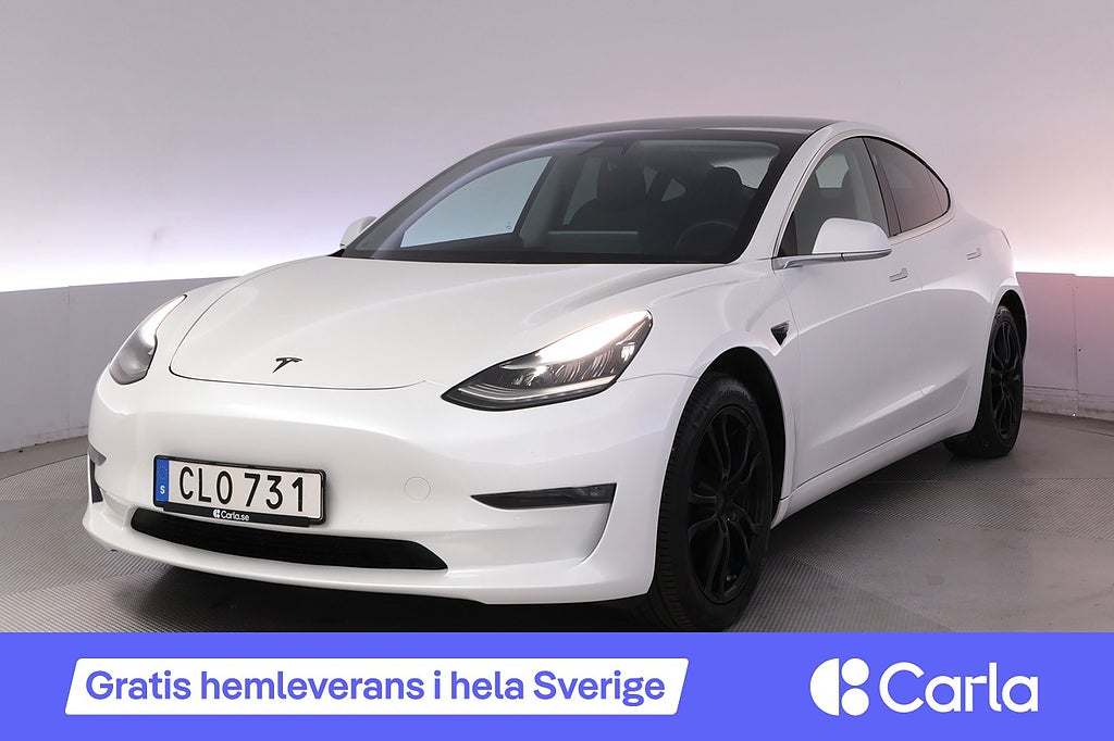 Tesla Model 3 Long Range AWD Drag Autopilot Panorama