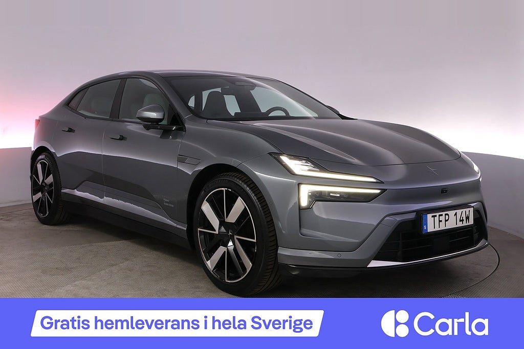 Polestar 4 Coupé LR Single motor Pilot Plus Nappa HUD Drag