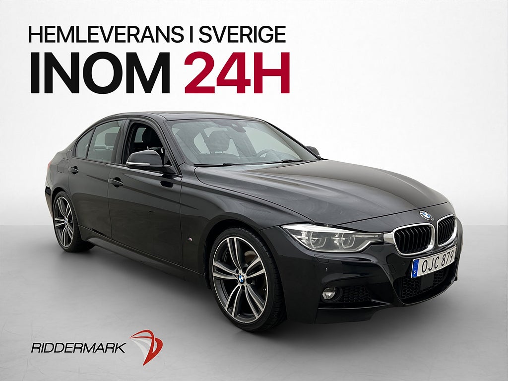 BMW 330e 252hk M Sport Taklucka H/K HUD Kamera Navi Skinn