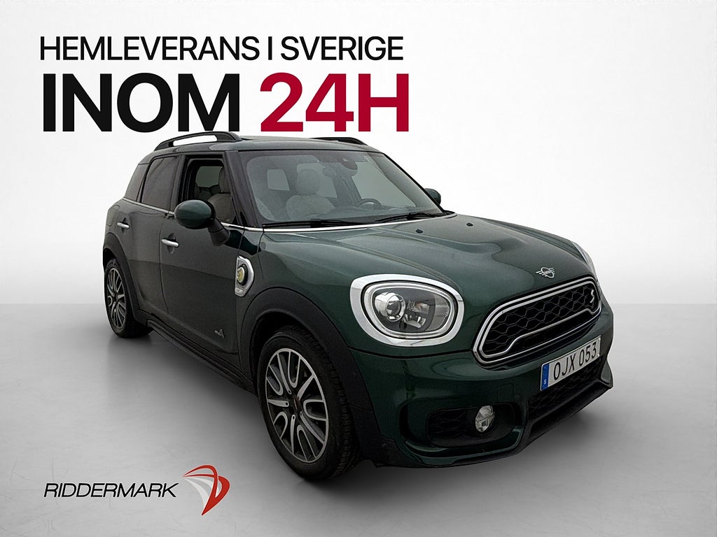 MINI Countryman ALL4 224hk JCW Pano H/K HUD Kamera Skinn