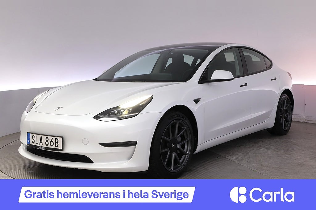 Tesla Model 3 Long Range AWD Refresh Drag Autopilot Panorama