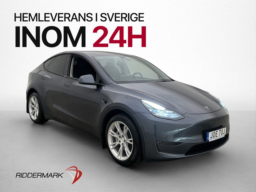 Tesla Model Y Long Range AWD Värmepump Autopilot Sv-Såld