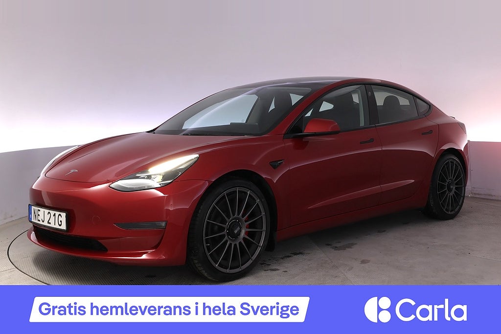 Tesla Model 3 Performance AWD Refresh Autopilot Panorama