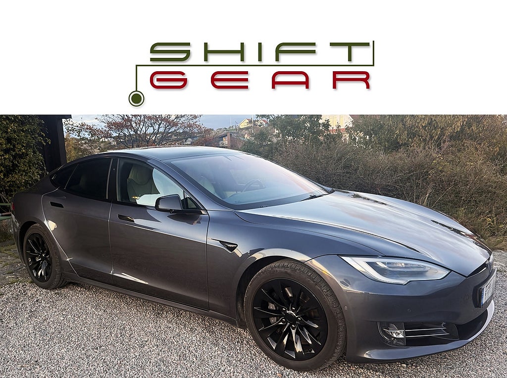 Tesla Model S Long Range AWD Kräm Premium AP 2 förare 09/20 MOMS