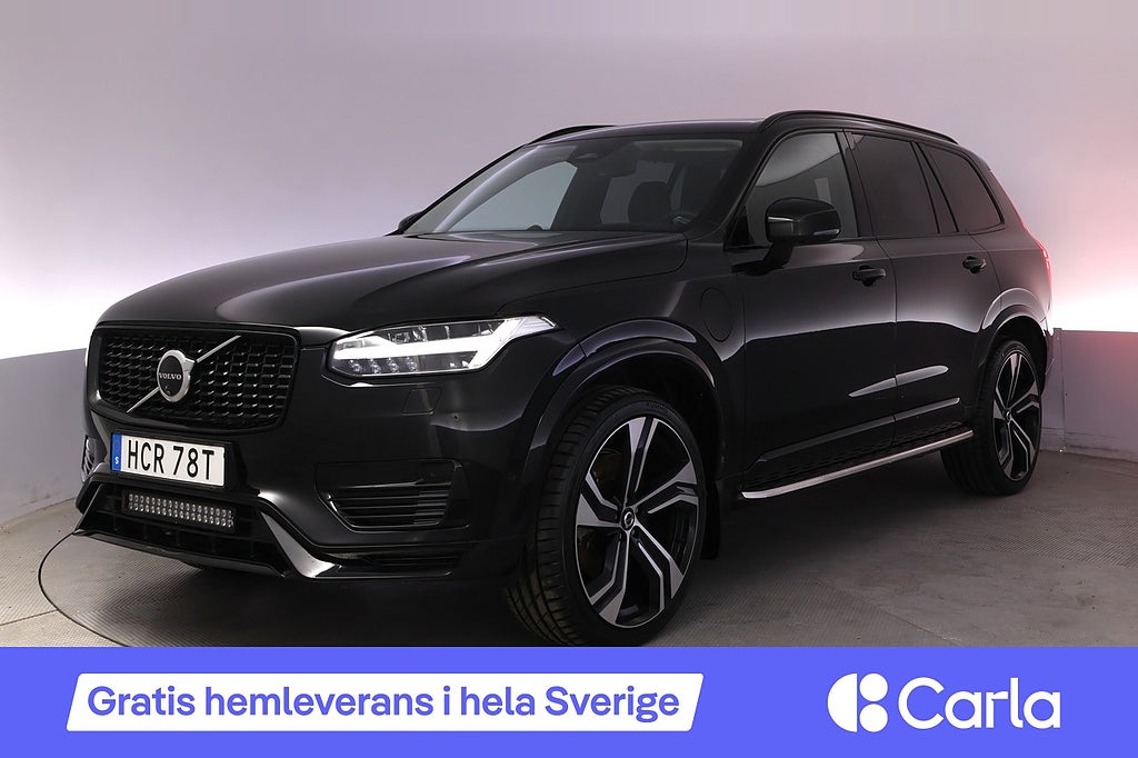 Volvo XC90 7-sits T8 Ultra Dark B&W Pano Vent/Massage Drag
