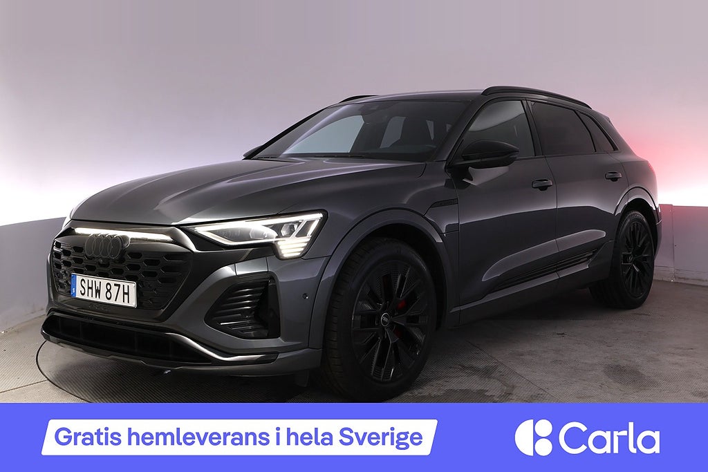 Audi Q8 55 e-tron Q S-line S-sport stol Pano B&O Drag 360