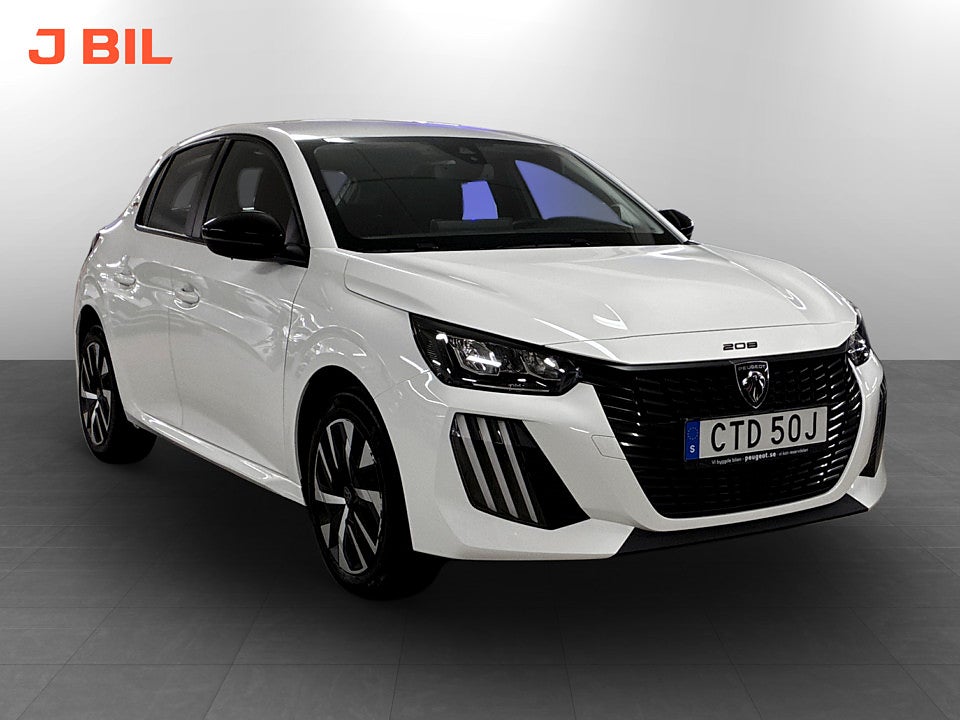 Peugeot 208 Style Hybrid 100hk Aut CARPLAY BACKSENSORER