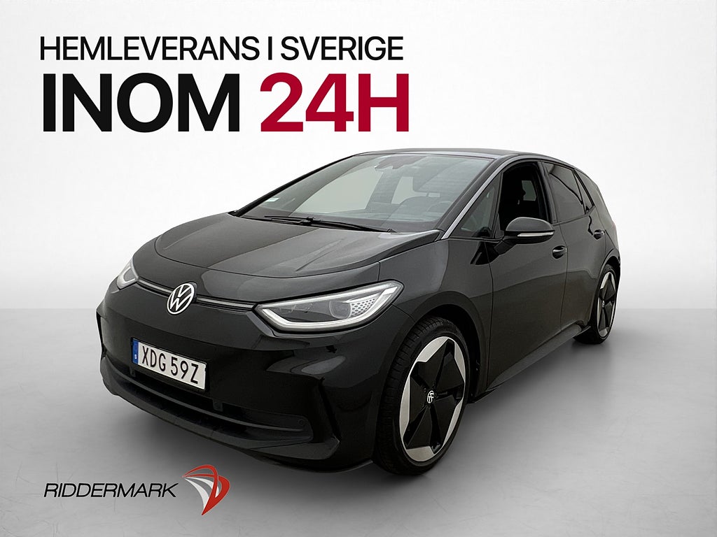Volkswagen ID.3 Pro S 231hk Värmepump Kamera Moms Se Spec