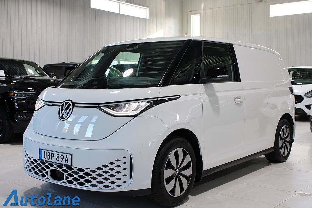 Volkswagen ID. Buzz Cargo 82kWH 204hk Dragkrok,GPS,Kamera,P-Värmare