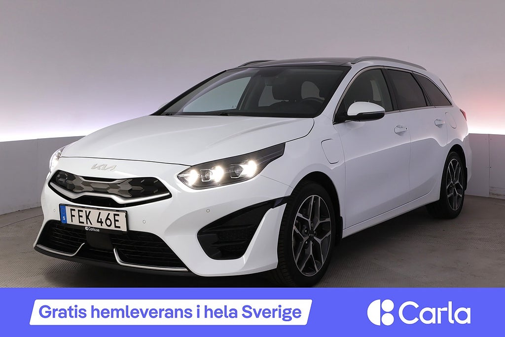 Kia Ceed SW Plug-in Advance Plus Panorama Läder Elstol Navi