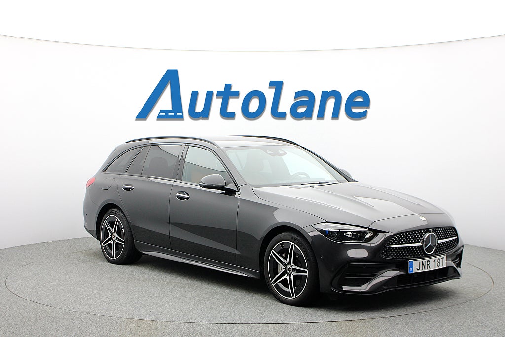 Mercedes-Benz C300 300 T e AMG, 360°, Skinn, Digital Light 313hk