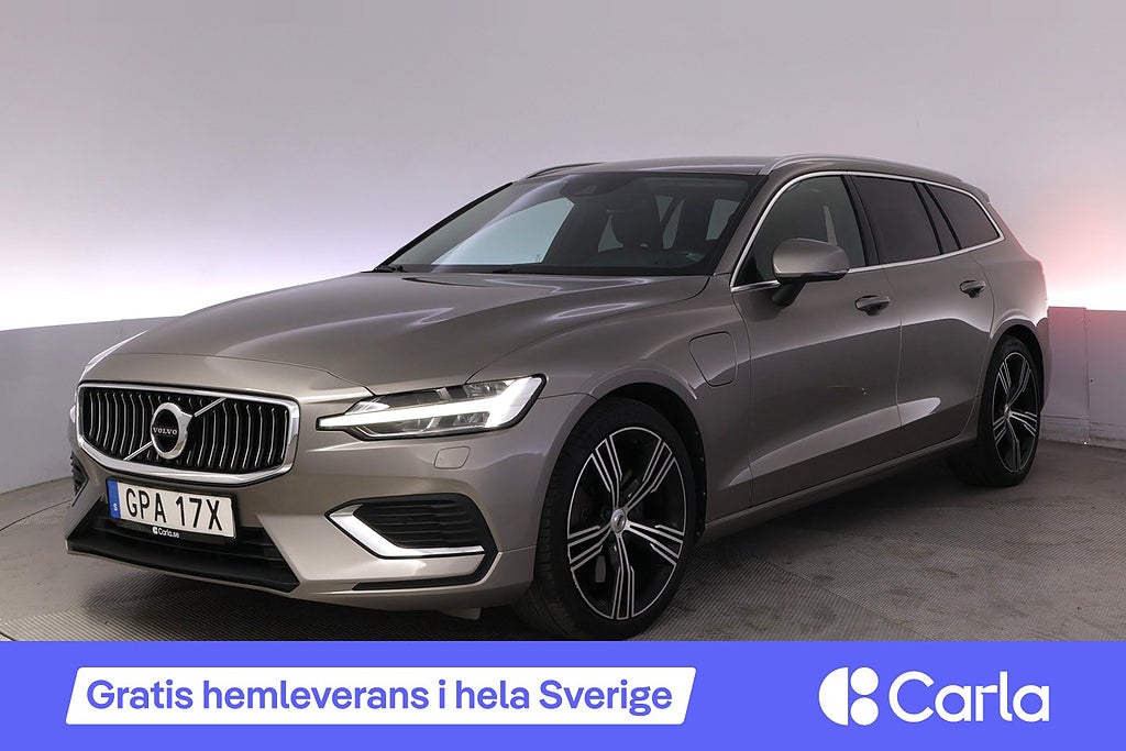 Volvo V60 Recharge T6 AWD Inscription Läder Kamera Elstol